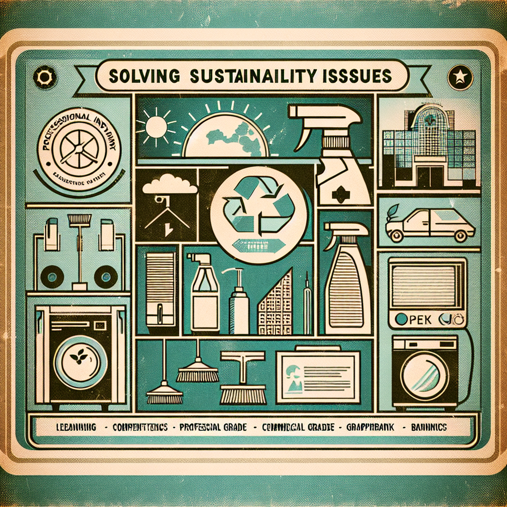 Solving Sustainability Issues: A Professional's Guide