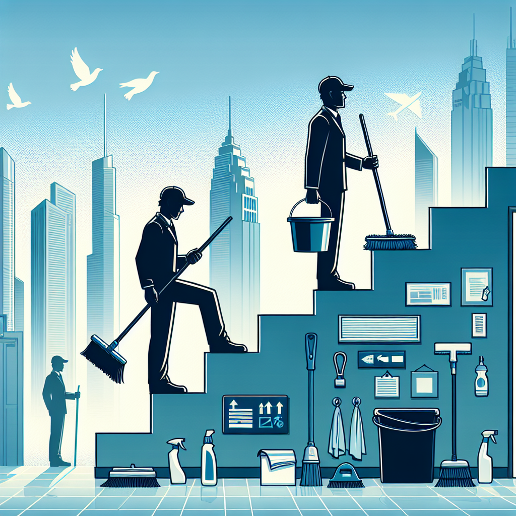 The Secret to Climbing the Cleaning Industry Career Ladder Faster