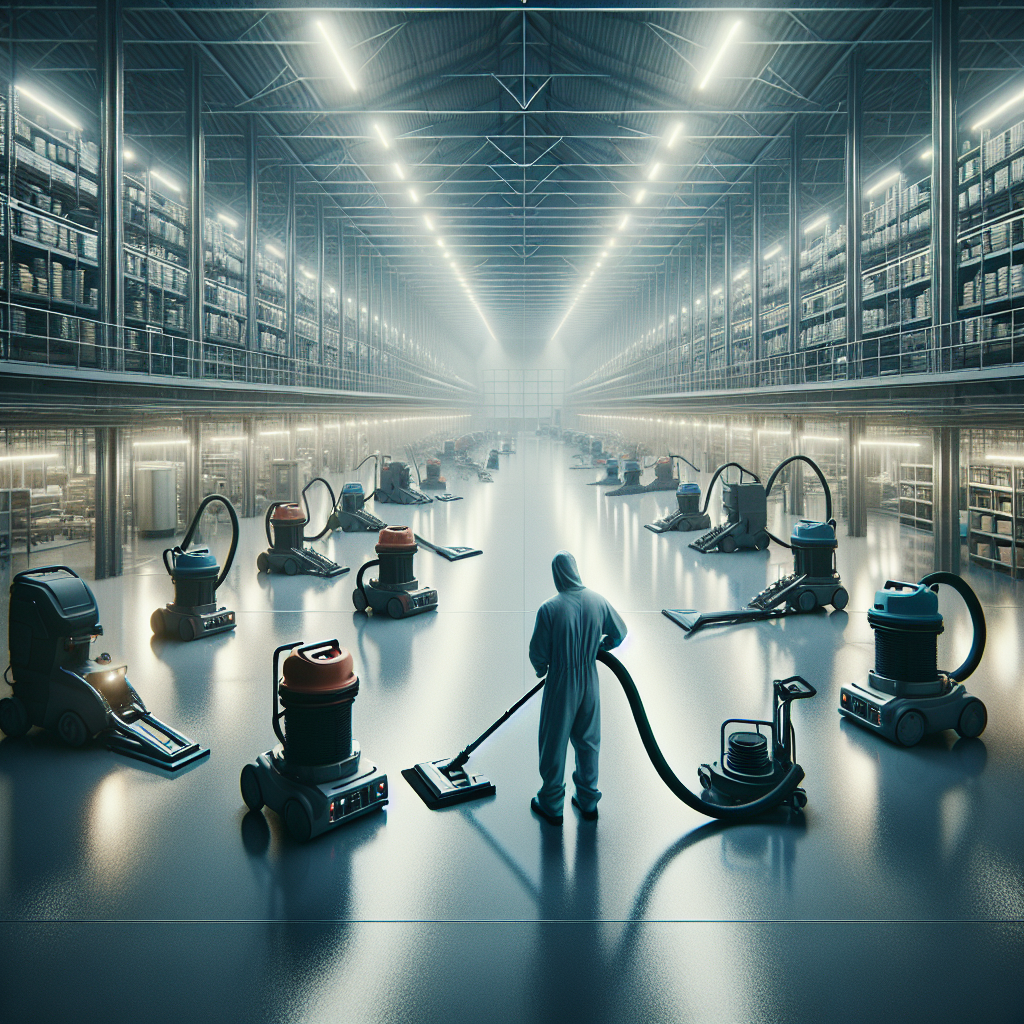 The Secret to Maximizing Efficiency in Industrial Cleaning