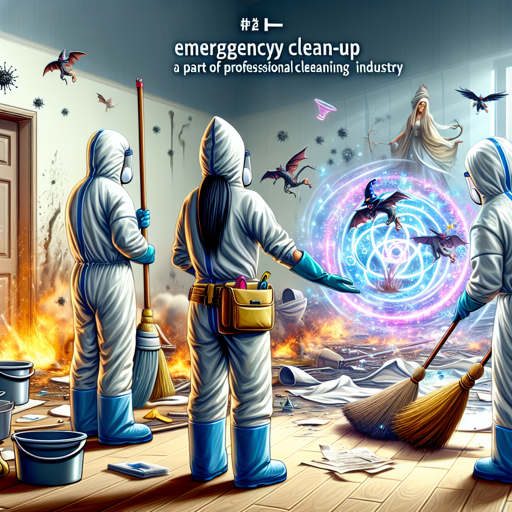 Why Emergency Cleaning Is Different and How to Handle It